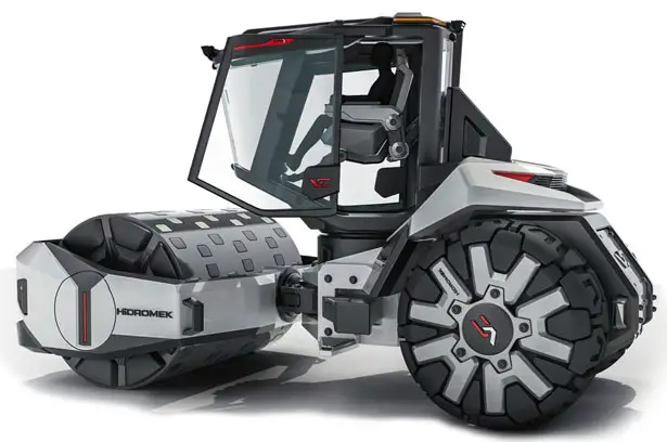 HMK Vision Concept Compactor Can Be Combined with Different Attachment in Single Drum