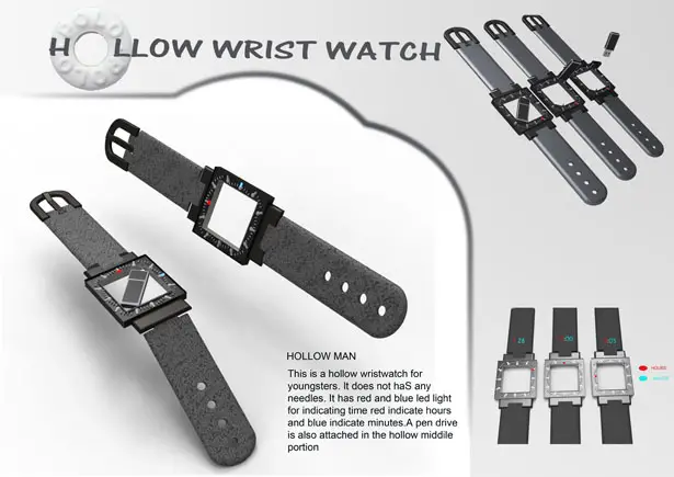 Hollow Wrist Watch by Anoop Joseph