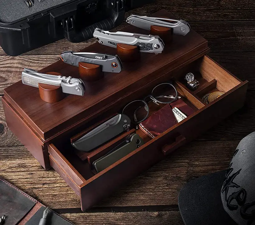 Holme & Hadfield Knife Display Case and EDC Organizer