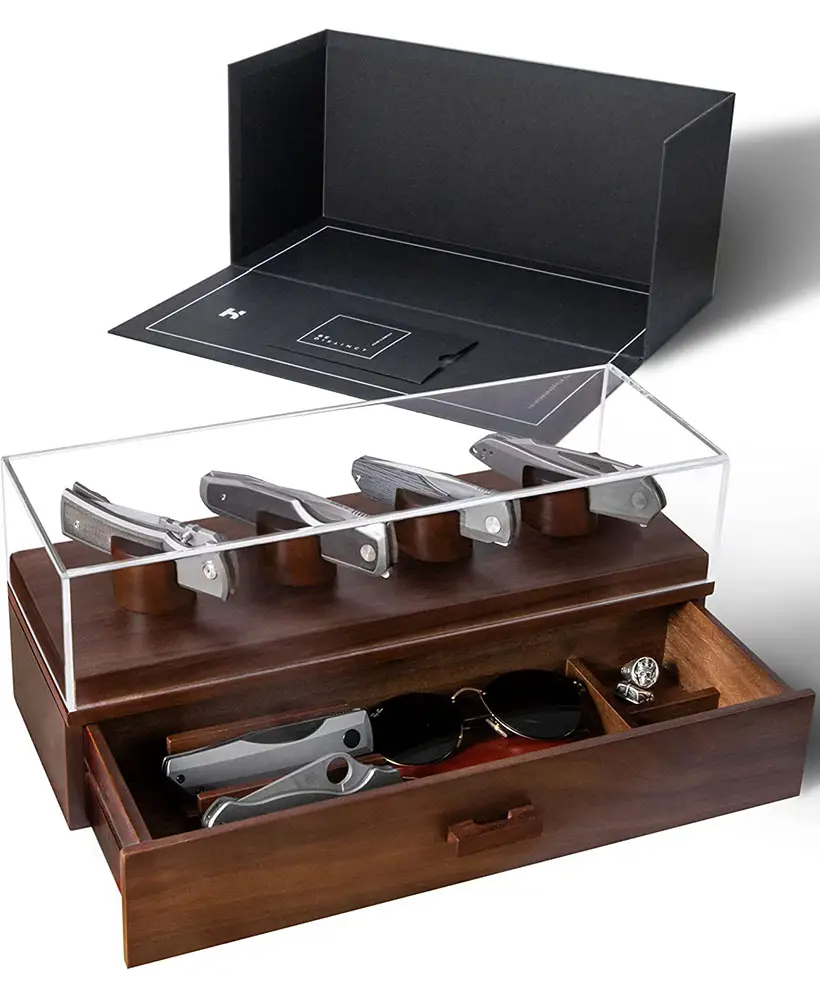 Holme & Hadfield Knife Display Case and EDC Organizer