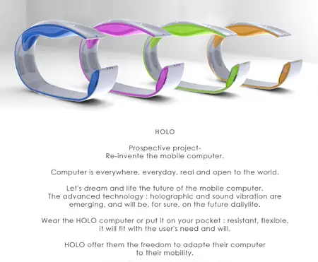 HOLO Next Generation Wearable Computer