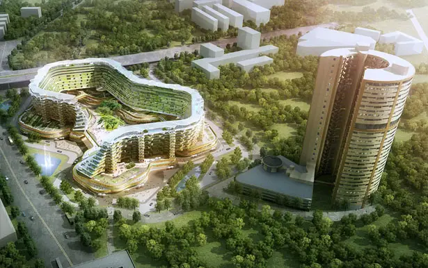 Homefarm: Urban Retirement Housing That Promotes Vertical Farming