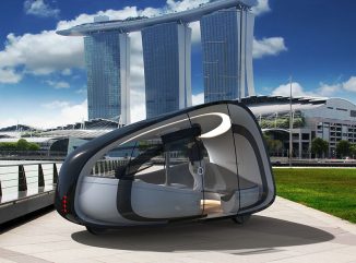 Futuristic HOMM Autonomous “Experience” Pod Offers Fully Customizable Interior