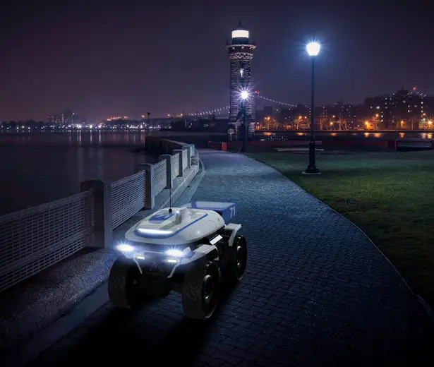 Honda Autonomous Work Vehicle Concept for Off-Road Works