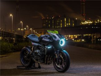 Futuristic Honda CB4 Interceptor Concept Features Total Black Color Scheme