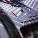 Futuristic Honda Cyberrace for Future Racecar Competition by Frederic Le Sciellour