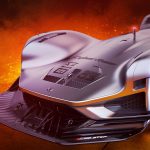 Futuristic Honda Cyberrace for Future Racecar Competition by Frederic Le Sciellour