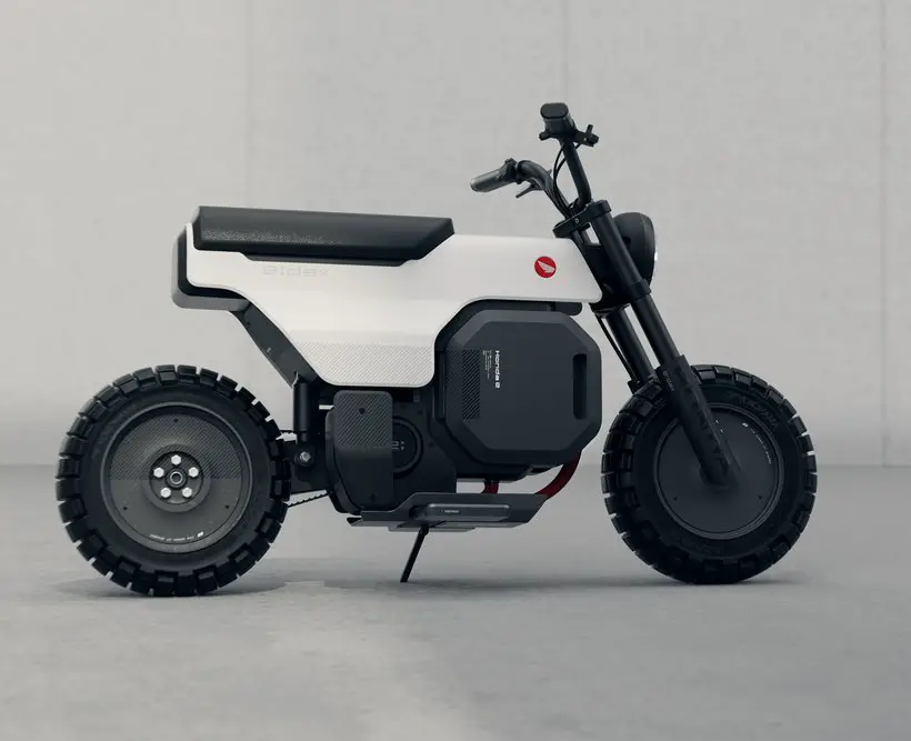 E:DAX Electric Motorcycle Concept Is Based on The Original Honda Dax by Michio Papers