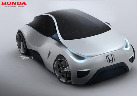 honda native 3 seated concept car