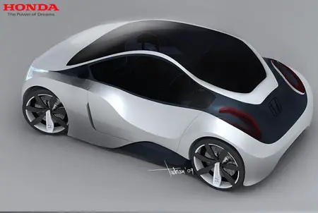 honda native 3 seated concept car