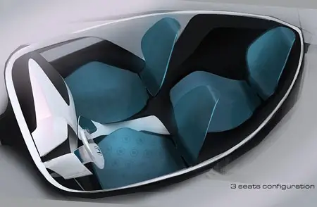 honda native 3 seated concept car