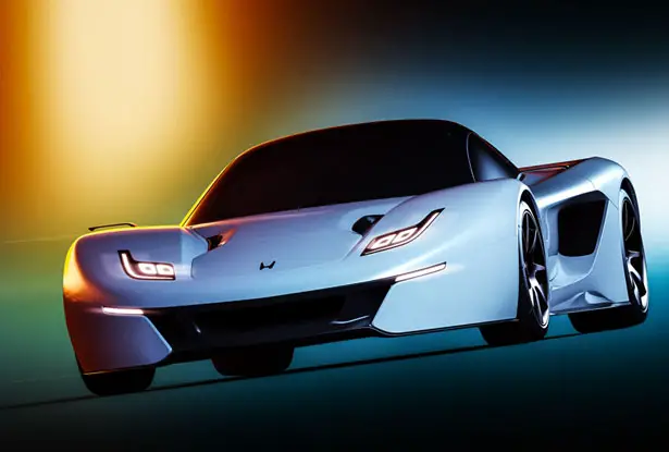 Honda NSX Design Study Redesign by Andreas Fougner Ezelius