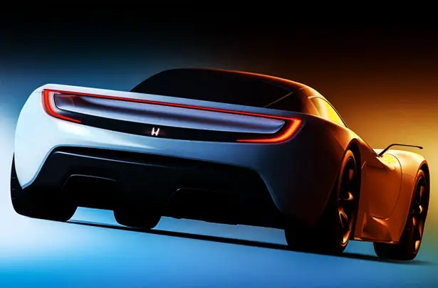 Honda NSX Design Study Redesign by Andreas Fougner Ezelius