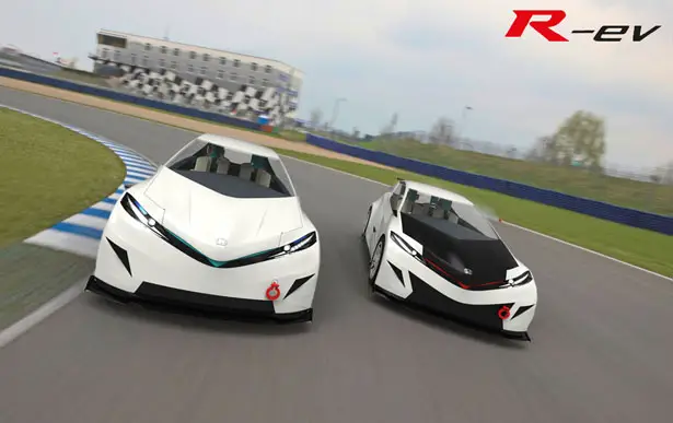 Honda R-EV : Racing Electric Vehicle Concept for Asian Teen Market