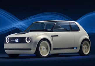 Honda Urban EV Concept Car Features Futuristic Interior in Retro Style Exterior
