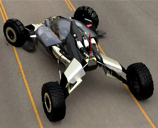 Honda Synergy Concept Race Car by Darby Jean Barber