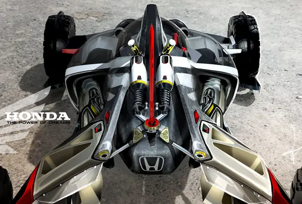 Honda Synergy Concept Race Car by Darby Jean Barber