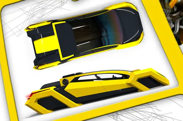 Honeycomb Concept Car by Miguel Mojica