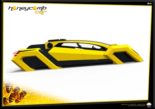 Honeycomb Concept Car by Miguel Mojica