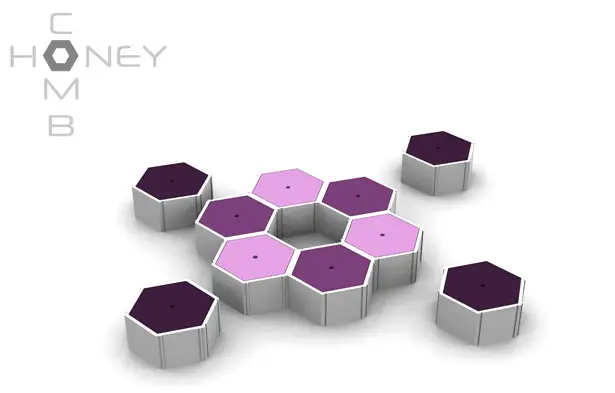 Honeycomb Modular Furniture System by NyadaDesign