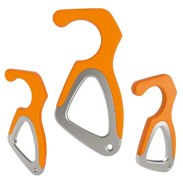 Hookey Antimicrobial Silicone Hook Tool Eliminates The Need to Touch Certain Surfaces