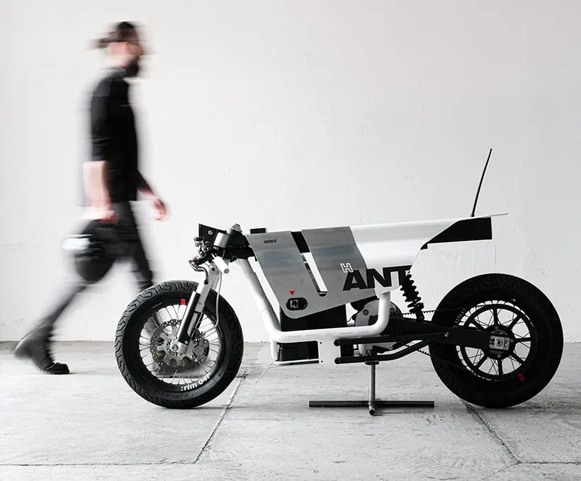 Hookie Silver ANT Electric Motorcycle