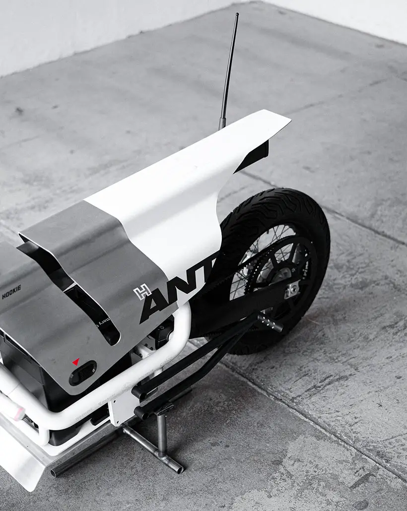 Hookie Silver ANT Electric Motorcycle