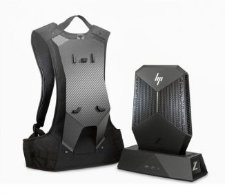 Futuristic HP Z VR Backpack PC Allows to Work with Virtual Reality Technology in Any Space