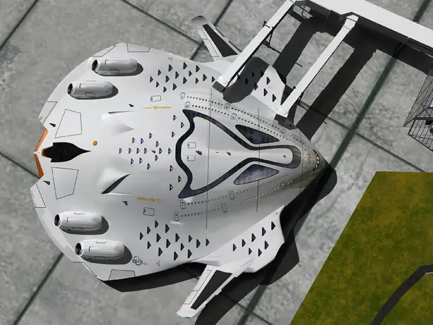 HSP Magnavem - a 4th state of matter plane by Oscar Vinals