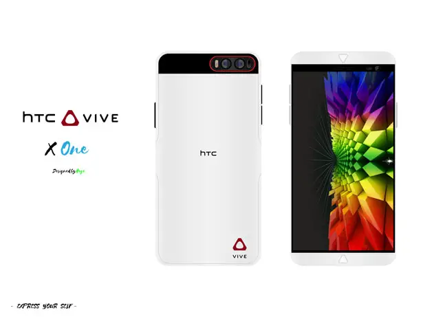HTC VIVE X-One Smartphone Design Proposal by Mladen Milic