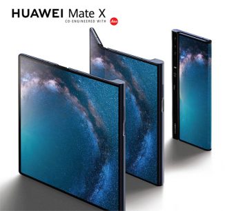 Huawei Mate X – 5G Foldable Smartphone with 6.6-inch Screen That Folds Out Into 8.8-inch Tablet