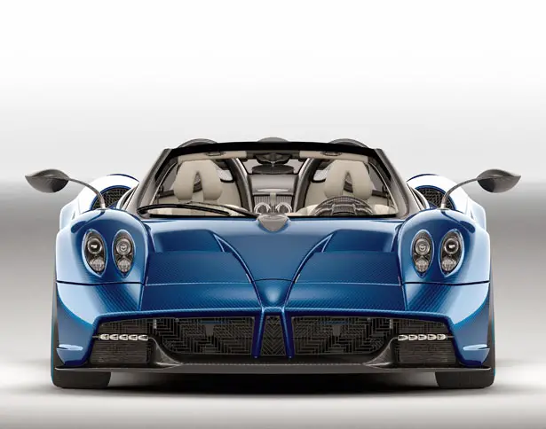 Pagani Huayra Concept Roadster Features Artistic Car Design with Dynamic Technology
