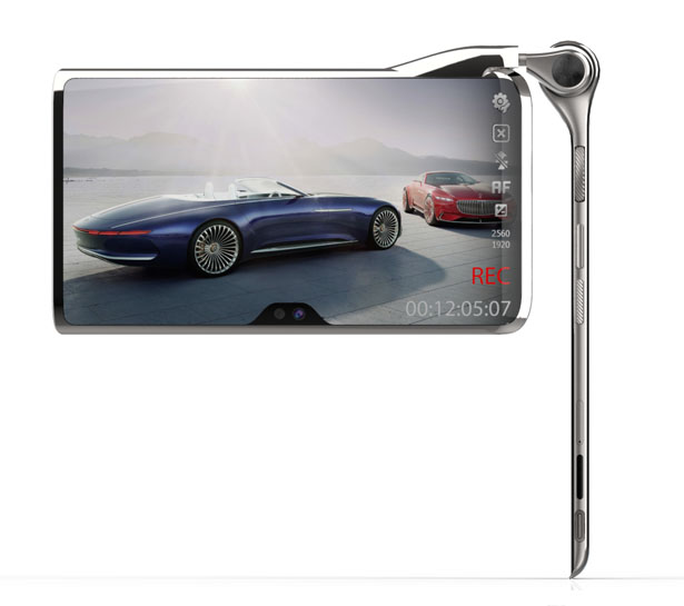 Futuristic HubblePhone Multi-Screen Smartphone