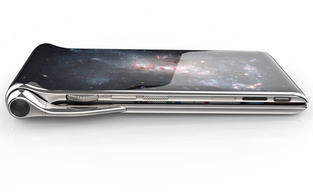 Futuristic HubblePhone Multi-Screen Smartphone