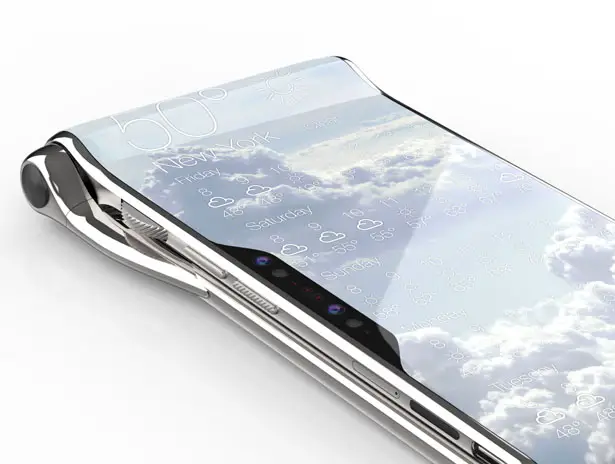 Futuristic HubblePhone Multi-Screen Smartphone