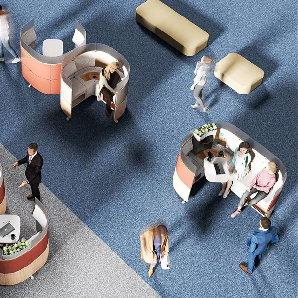 Hug Working Lounge by NOS Design