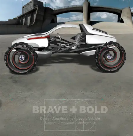 Hurricane Car Concept with Innovative Body and Wheel Suggests a New Paradigm of Automobile’s Structure