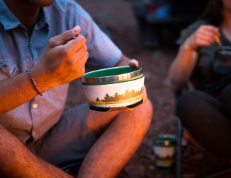 HYDAWAY Collapsible Camp Bowls for Modern and Reusable Travel Dinnerware