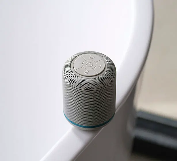 Shower Power: The Hydropower Shower Speaker by Ampere