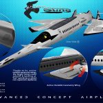 Hyper Sting - Future Supersonic Commercial Airplane by Oscar Vinals