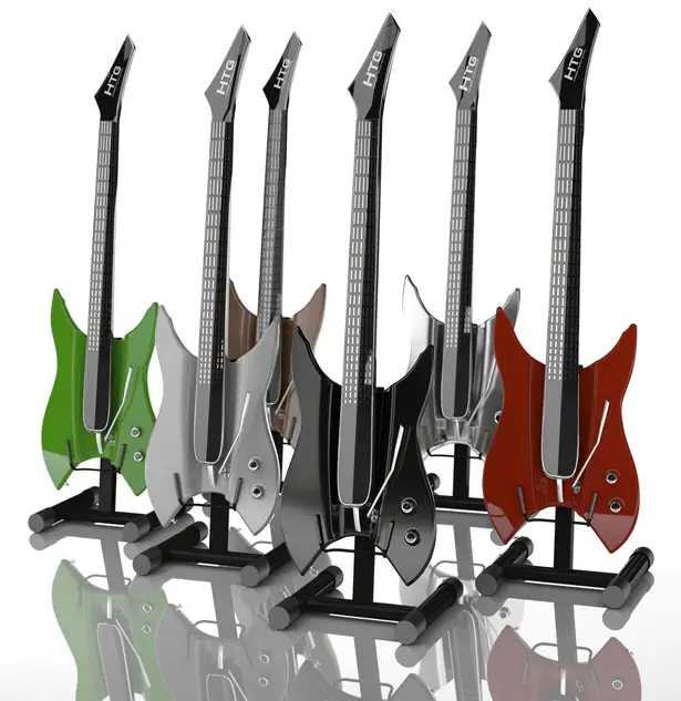 Electric Hyper Touch Guitar Replaces The Strings with Multi-Touch Screen