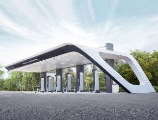 Future E-Pit Ultra Fast Charging Station Concept for Hyundai Motor Group