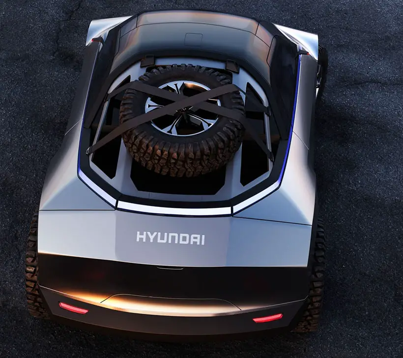 Hyundai Egg Mini Pickup Concept by Alejandro Llisterri