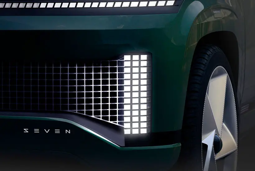 Futuristic Hyundai IONIQ Seven Concept