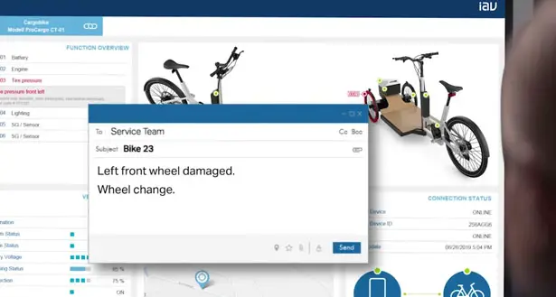 IAV Smart Cargo Bike and Mobility Platform Follow You Everywhere