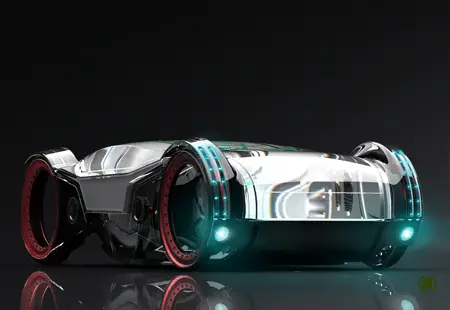 icar futuristic concept car