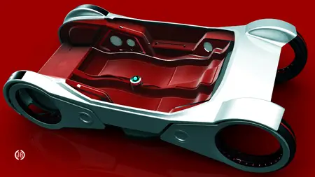 icar futuristic concept car