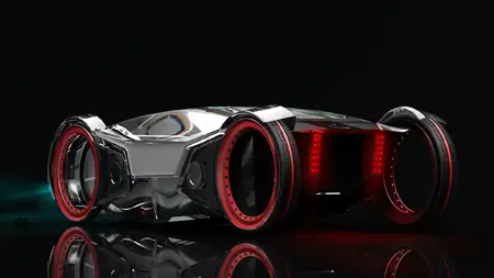 icar futuristic concept car