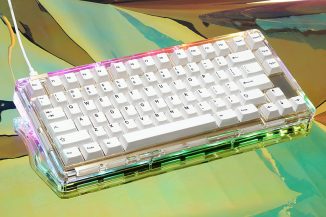 IDOBAO ID80 Crystal Gasket Keyboard Kit with Acrylic Case