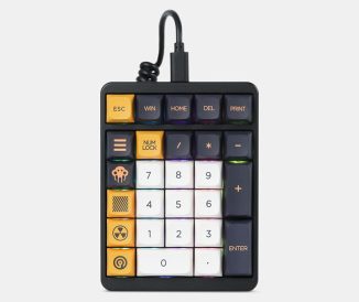 IDOBAO Montex Number Pad MX Mechanical Keyboard Comes With Aluminum Alloy Case